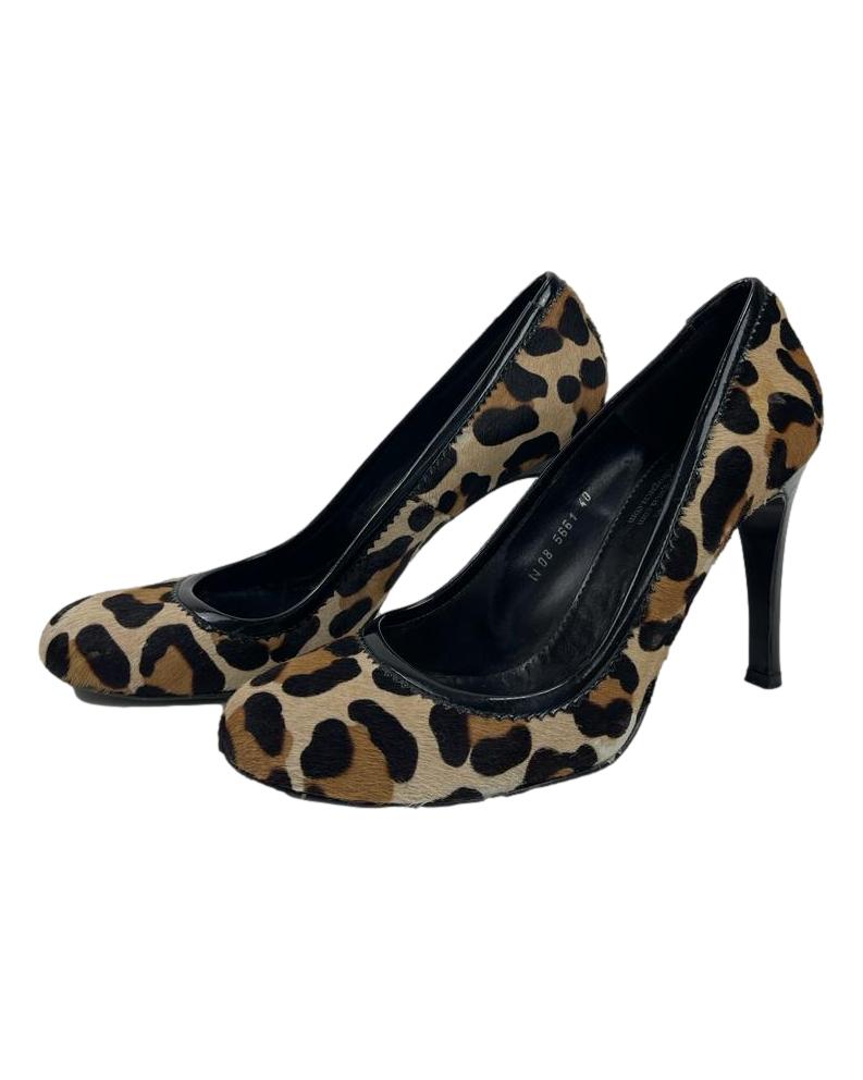 PEDRO GARCIA Animal Print Pumps Size UK 7 Naphisa Designer Resale