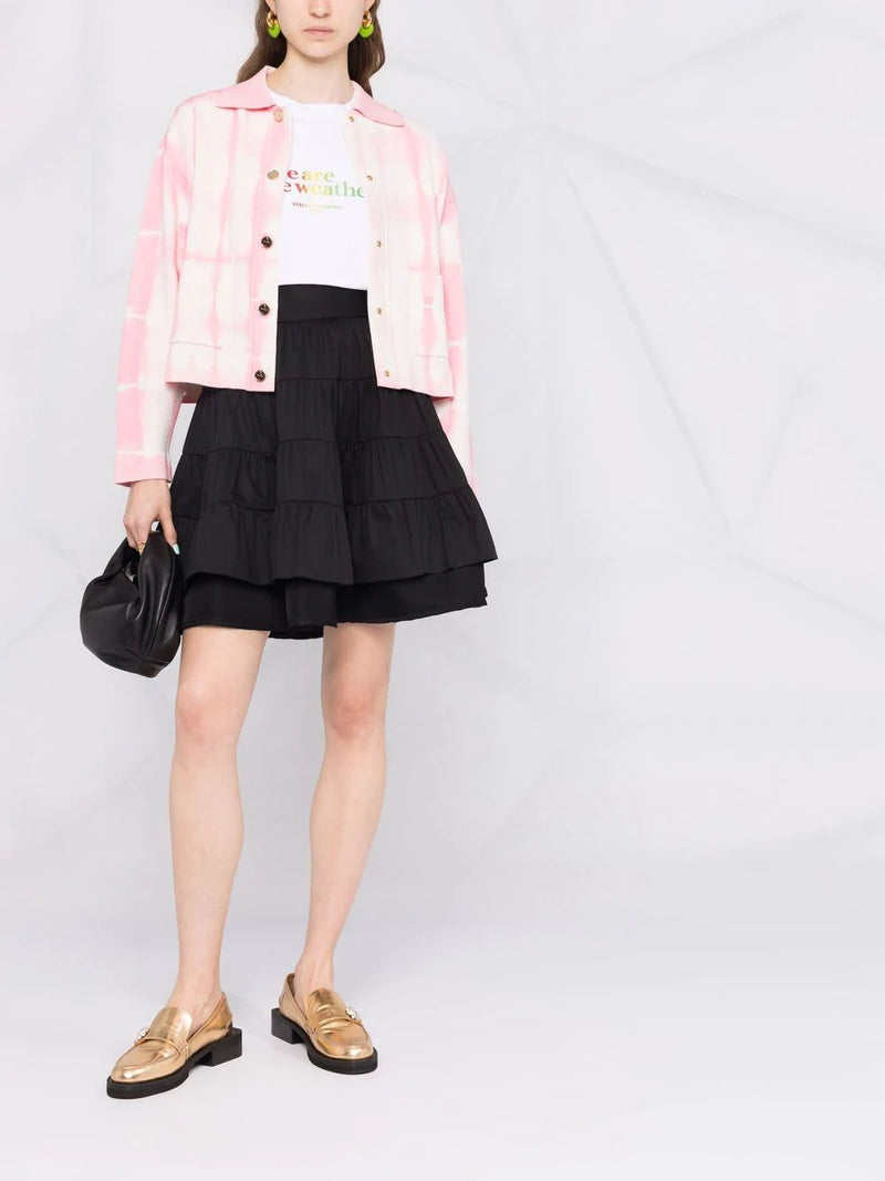 SANDRO Ruffled A-Line Skirt Size S