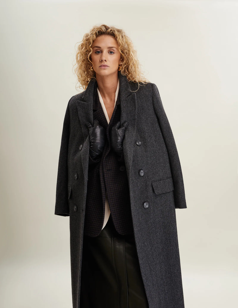 THE LANDSKEIN Double-Breasted Coat
