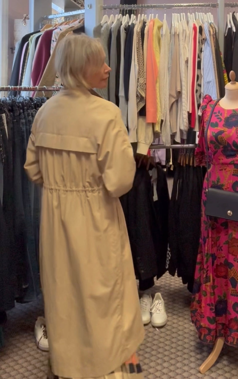 CAROLYN DONNELLY Trench Coat Size S
