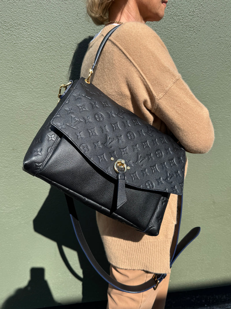 LOUIS VUITTON Monogram Empreinte Blanche MM