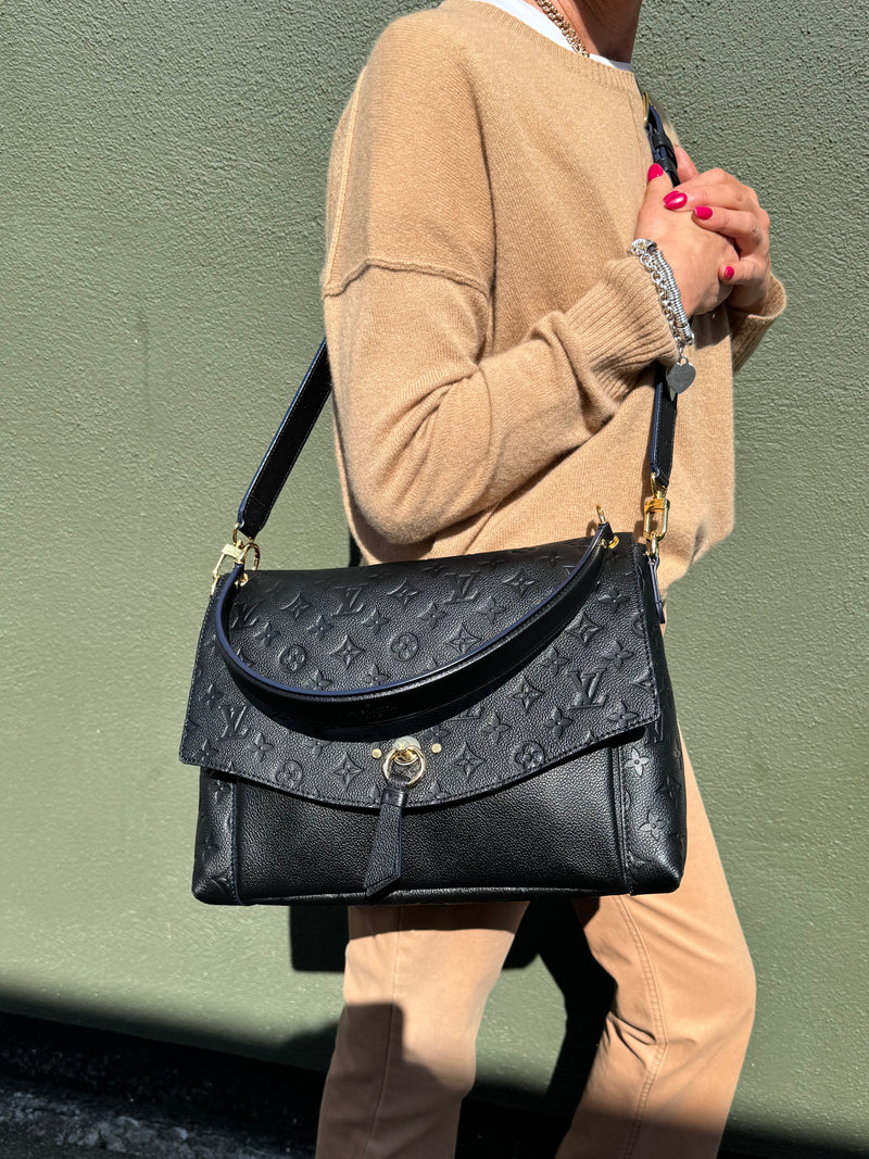 LOUIS VUITTON Monogram Empreinte Blanche MM
