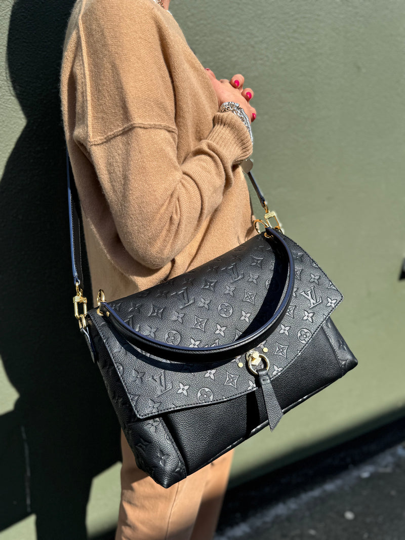 LOUIS VUITTON Monogram Empreinte Blanche MM