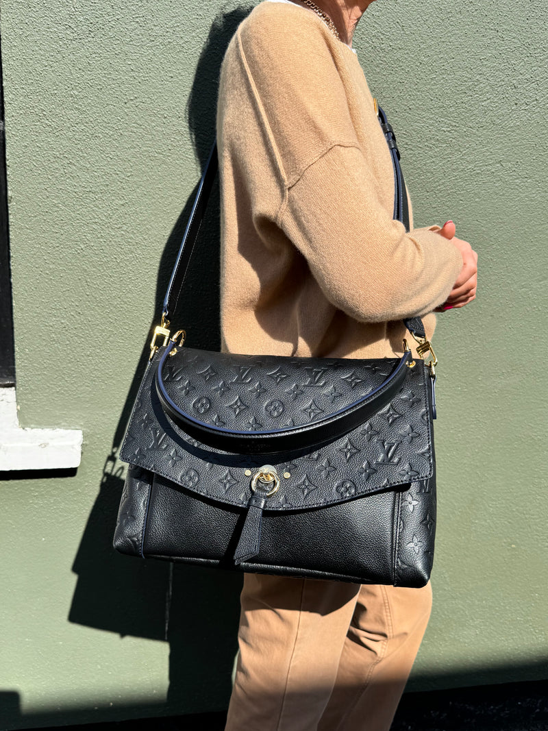 LOUIS VUITTON Monogram Empreinte Blanche MM
