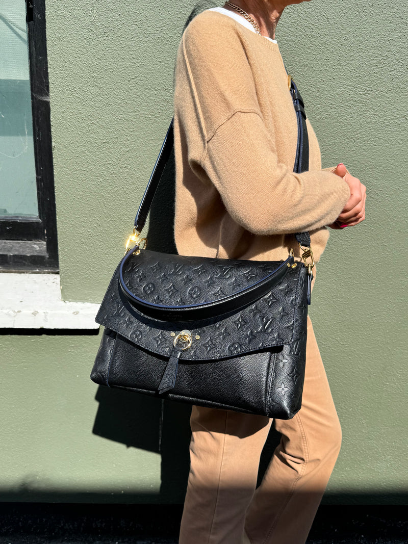 LOUIS VUITTON Monogram Empreinte Blanche MM