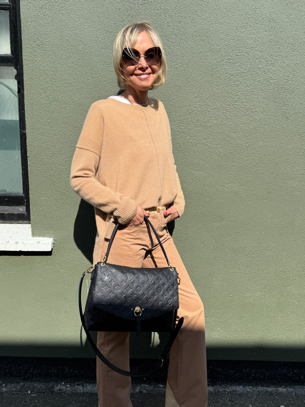 LOUIS VUITTON Monogram Empreinte Blanche MM