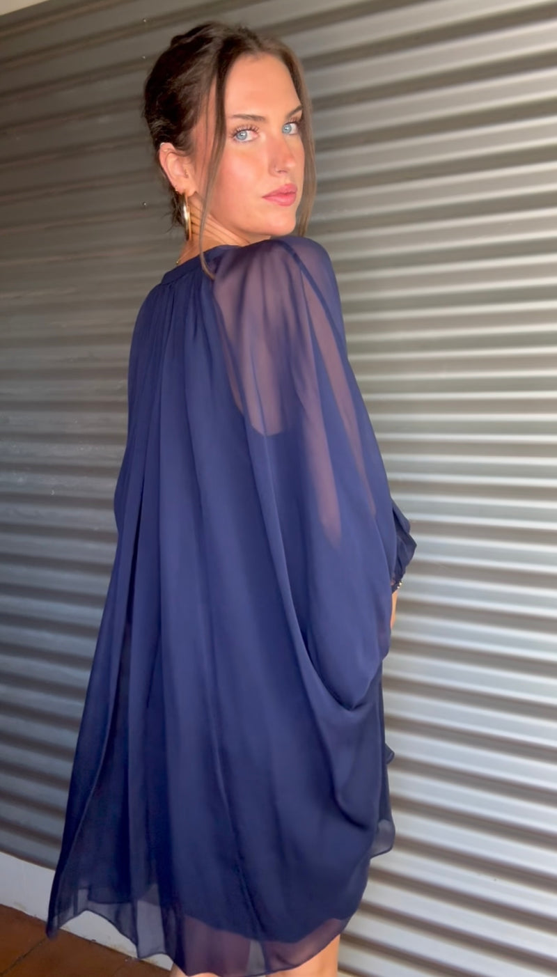 DIANE VON FURSTENBERG Silk Dress Size S