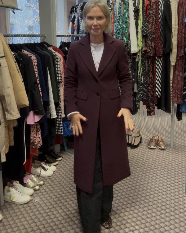 LOUISE KENNEDY Wool Coat Size M