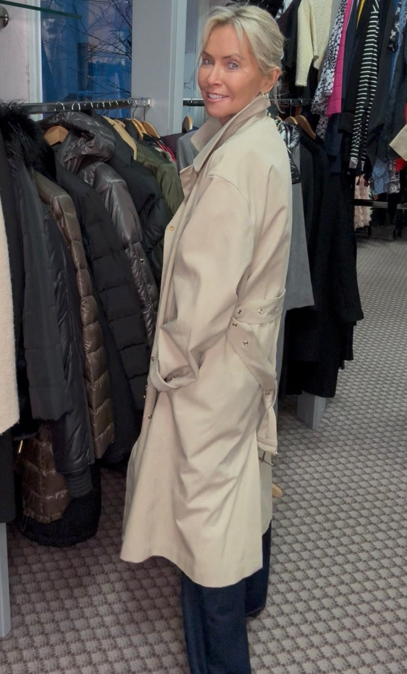 SOFIE D'HOORE Trench Coat Size M