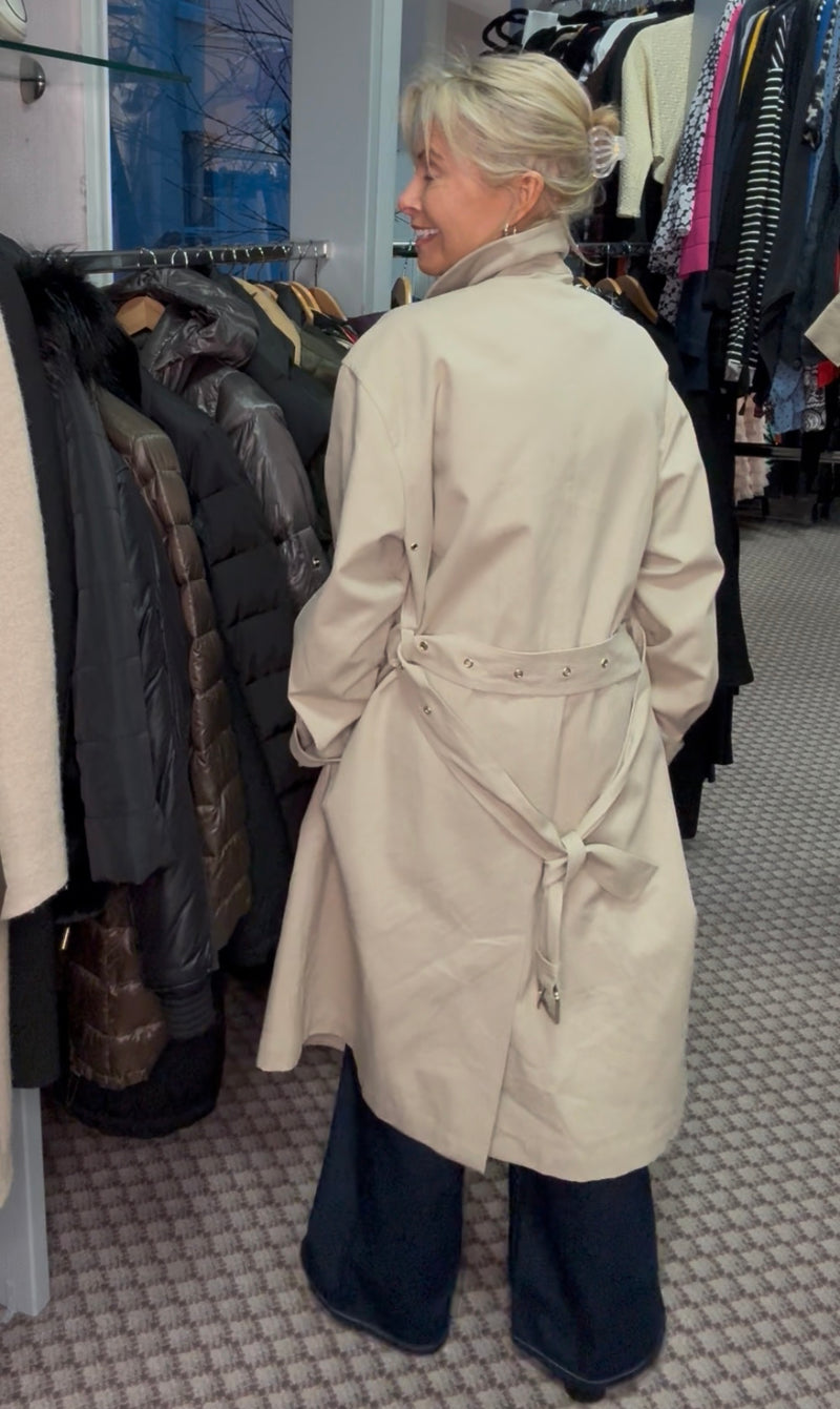 SOFIE D'HOORE Trench Coat Size M