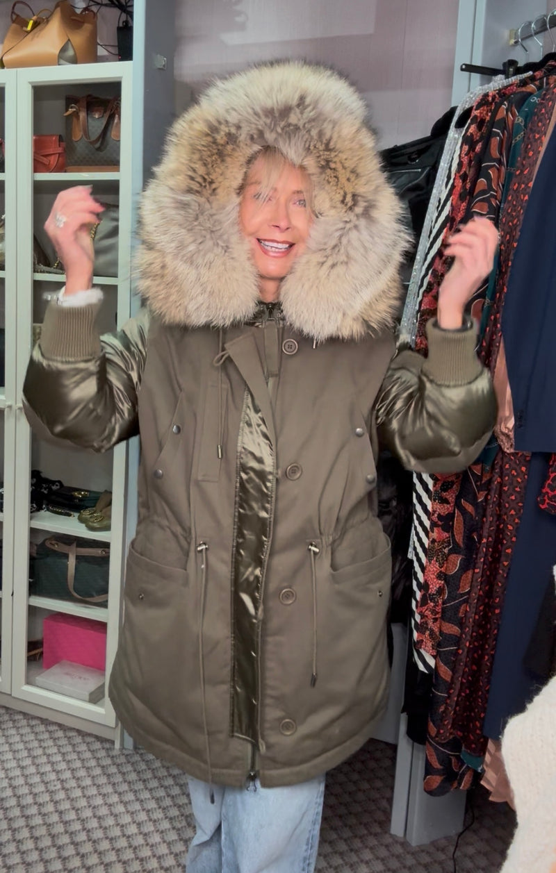 YVES SALOMON Jacket Size XS/S