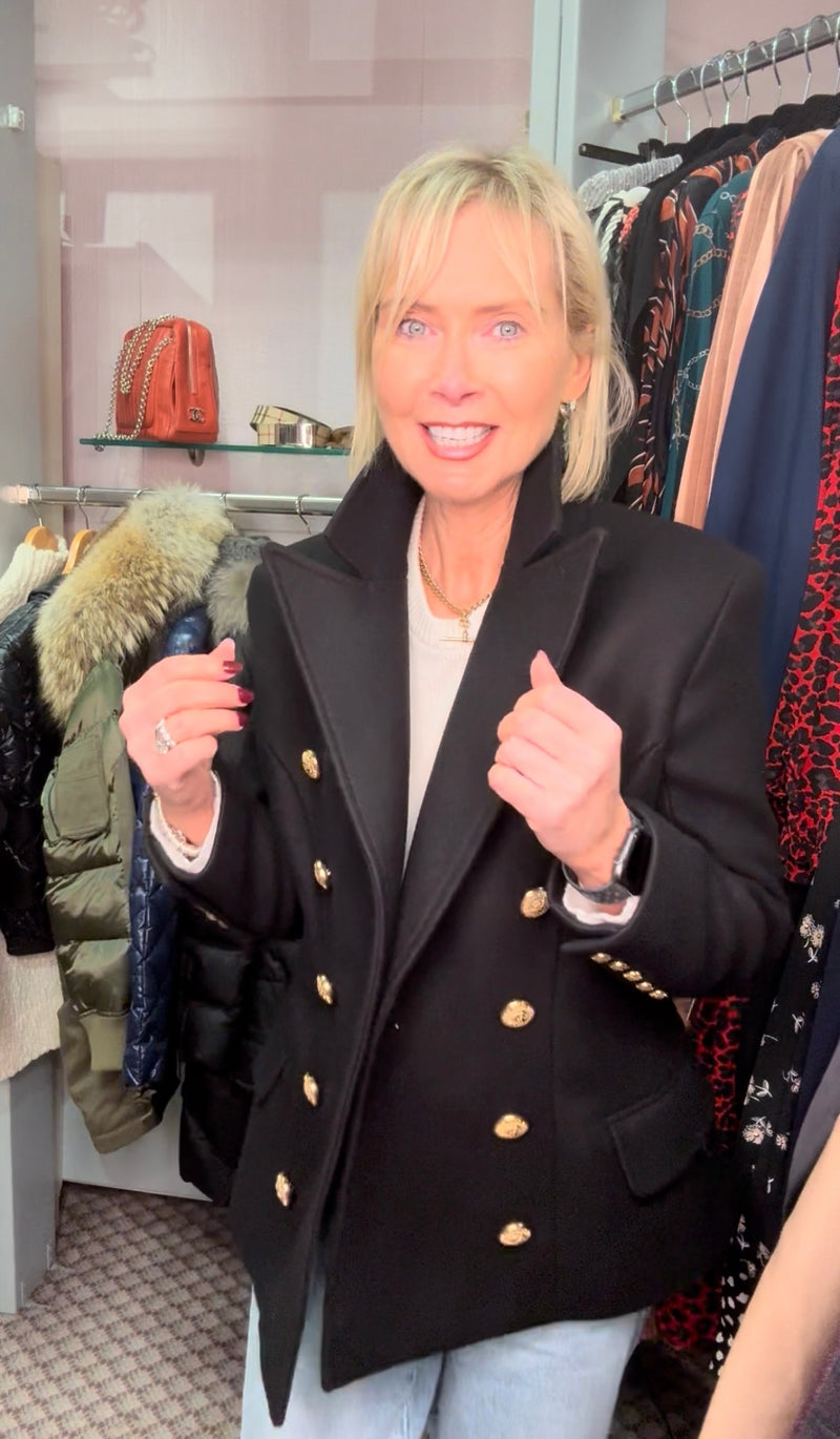 BALMAIN Cashmere/Wool Jacket Size S