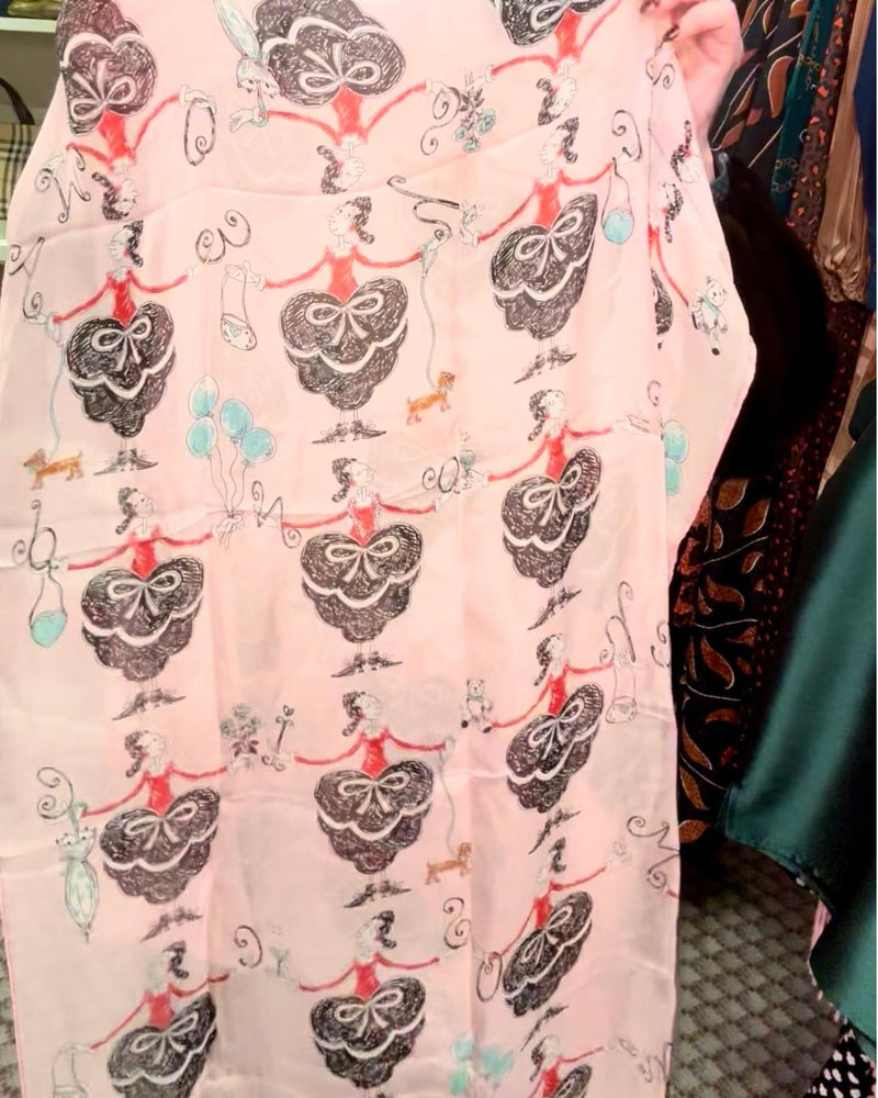 MOSCHINO CHEAP AND CHIC Silk Scarf