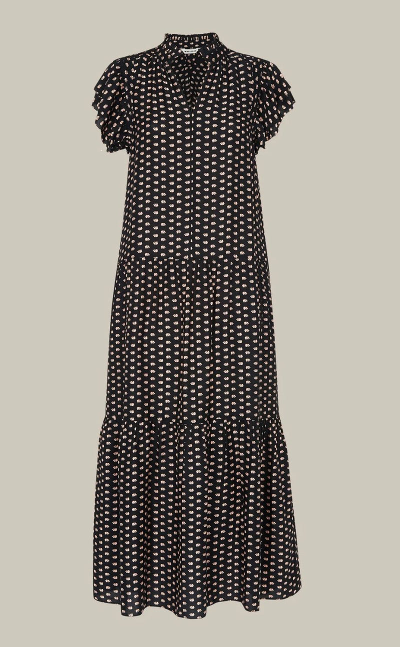 WHISTLES Elephant Print Dress Size M