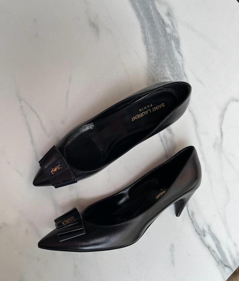 YVES SAINT LAURENT Kitten Heel Pumps Size 7
