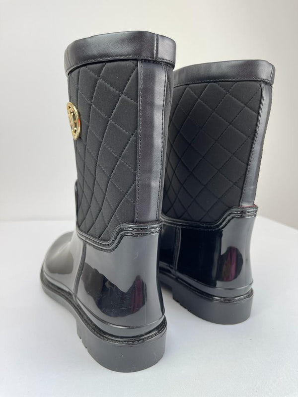 TOMMY HILFIGER Rain Boots Size 6 UK
