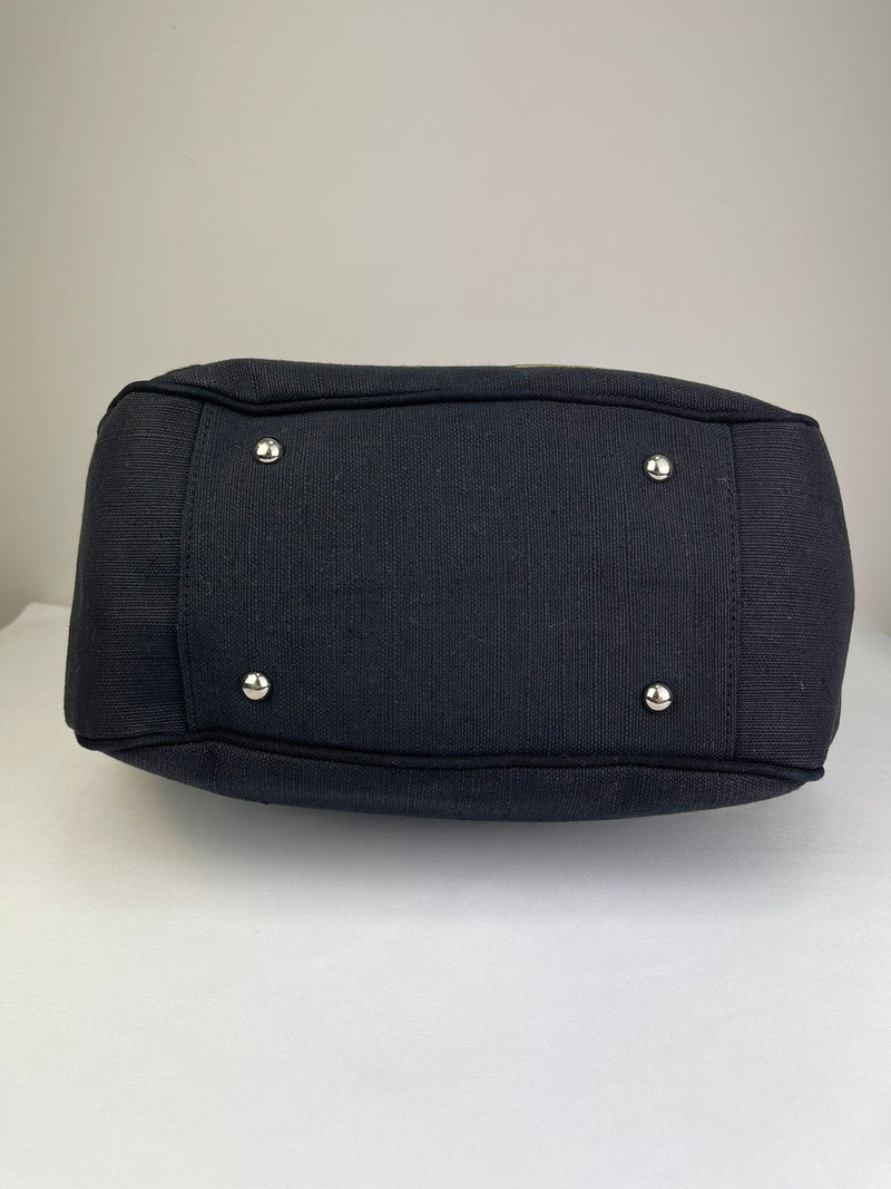 LULU GUINNESS Canvas Handle Bag
