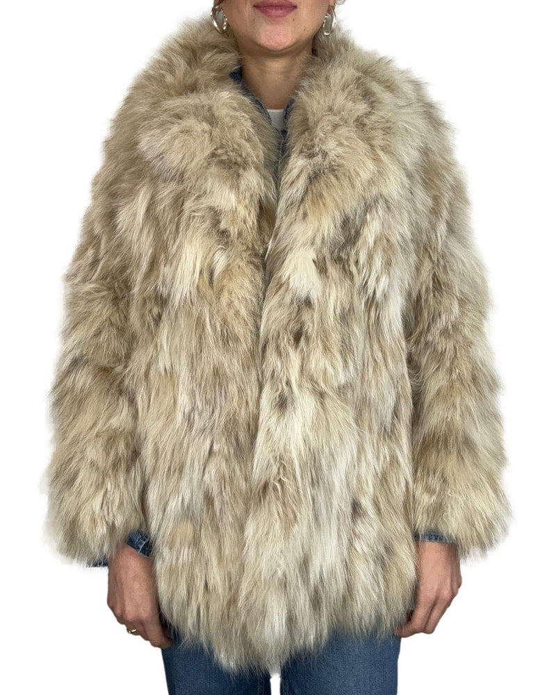 SWITZER'S Fur Coat Size M