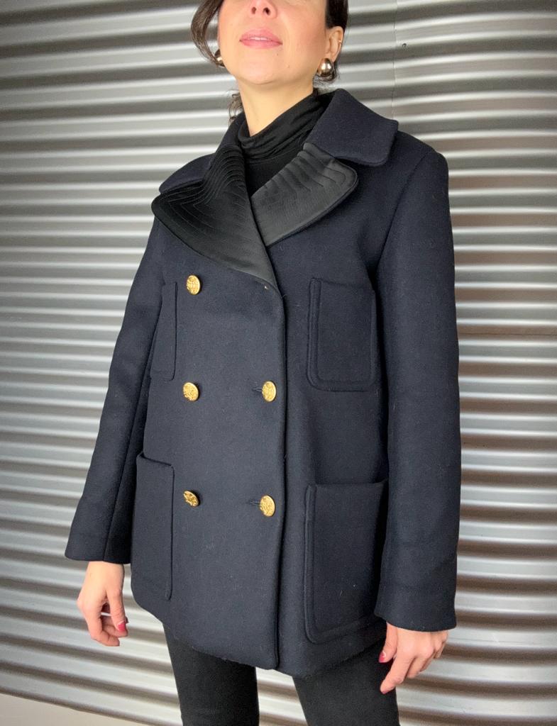 SANDRO Wool Coat Size M/L