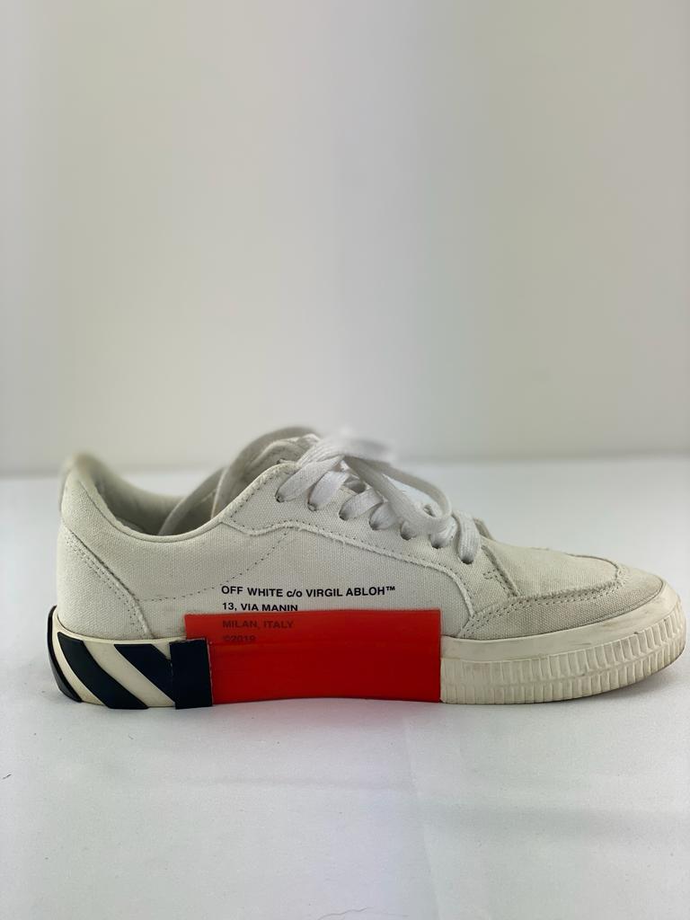 OFF-WHITE X VIRGIL ABLOH Low Vulcanized Sneakers Size 6 UK