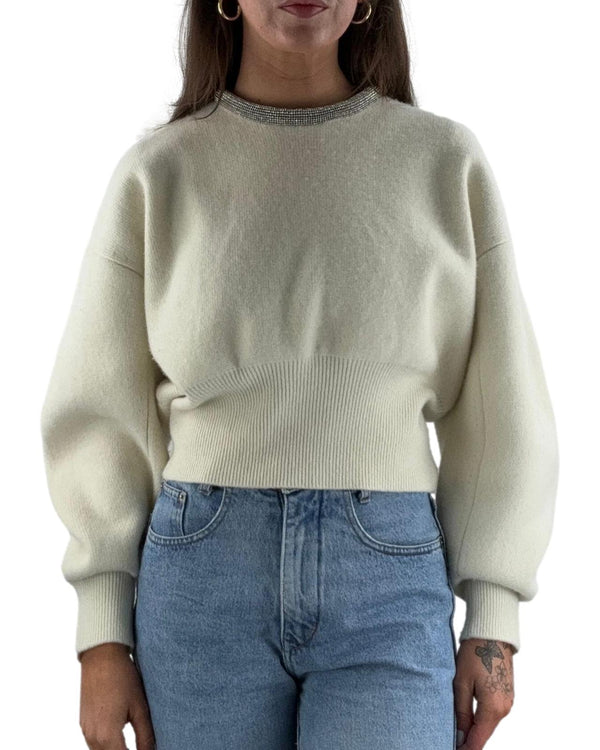 ALEXANDER WANG Embellished Sweater Size M