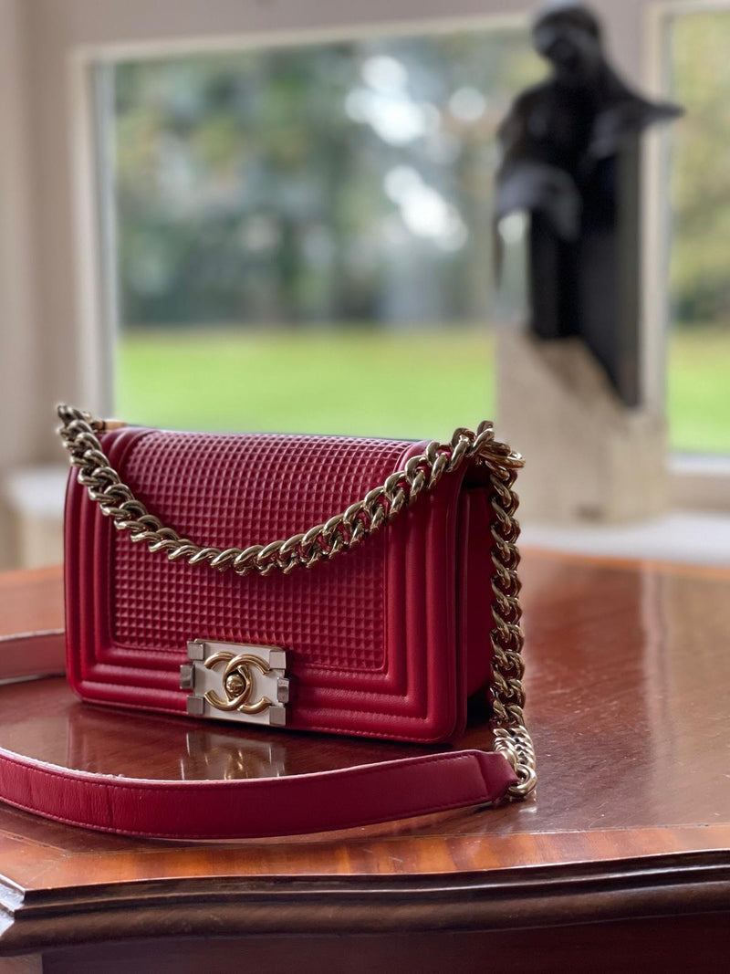 CHANEL Medium Cube Boy Bag