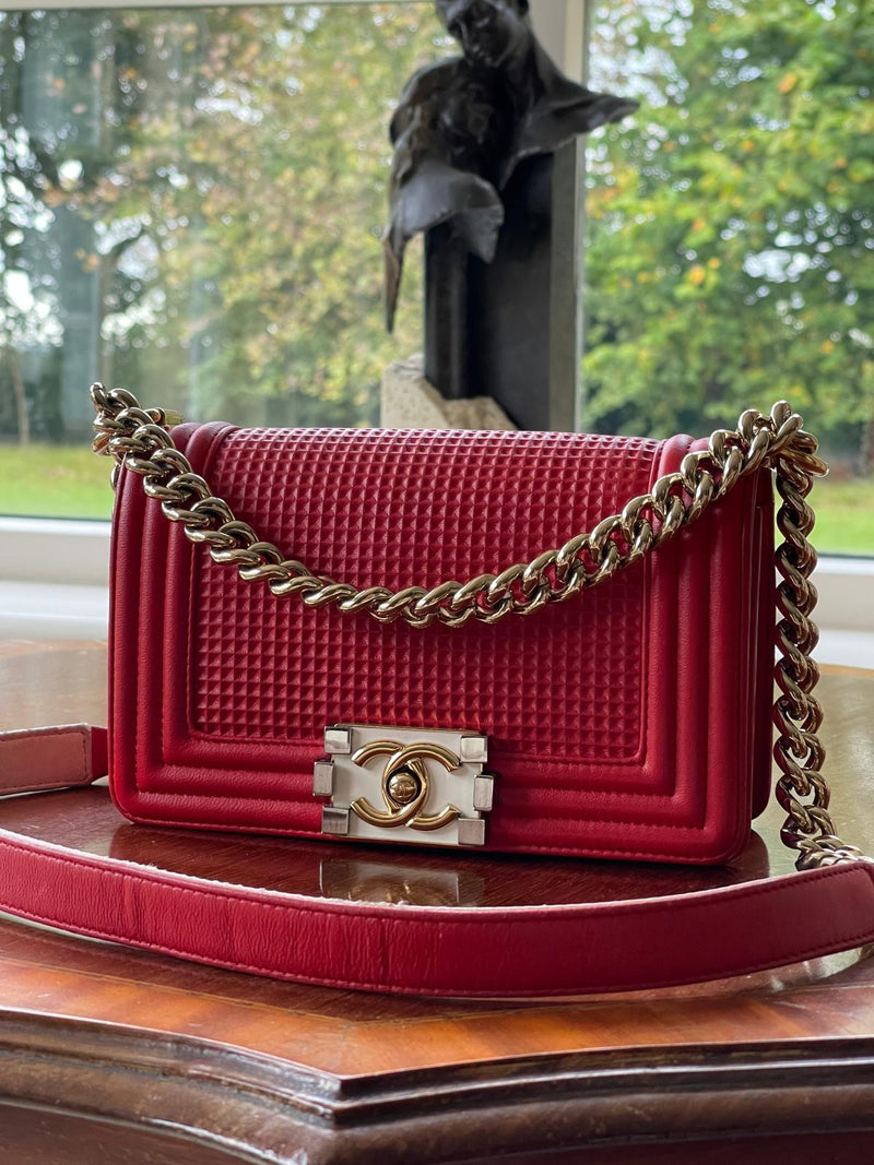 CHANEL Medium Cube Boy Bag