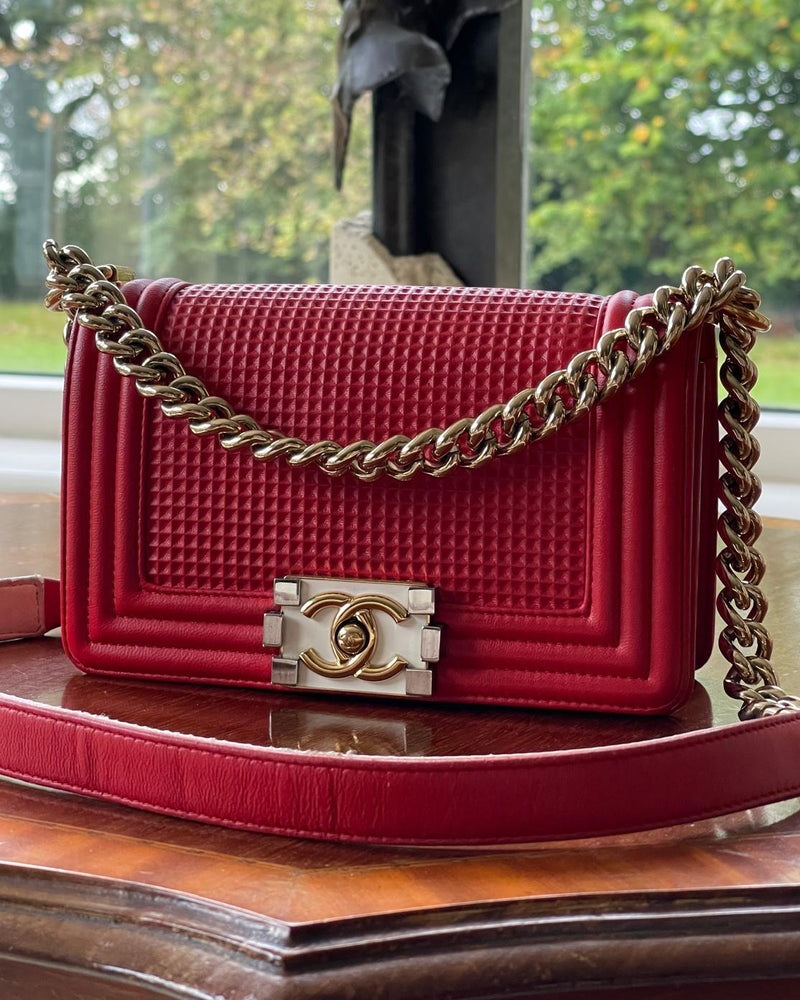 CHANEL Medium Cube Boy Bag