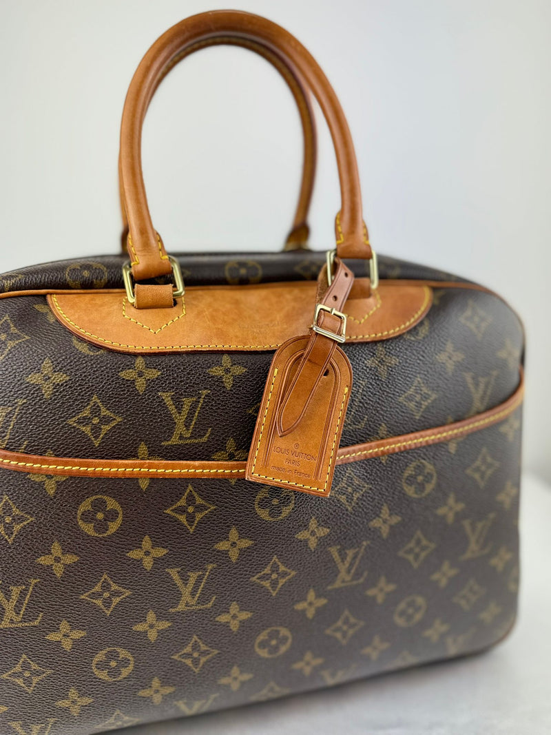 LOUIS VUITTON Deauville Handle Bag