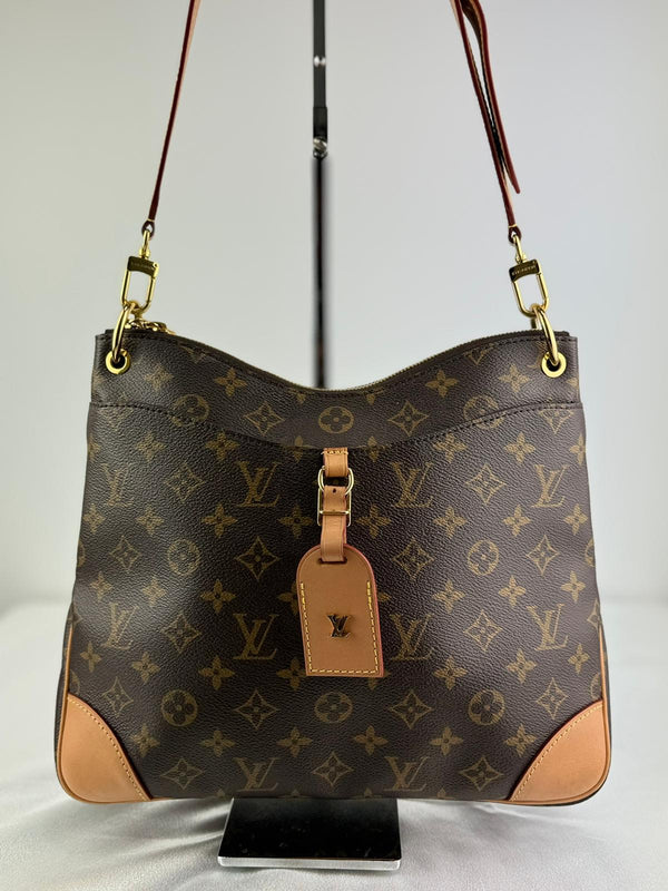 LOUIS VUITTON Odeon Monogram Coated Canvas MM