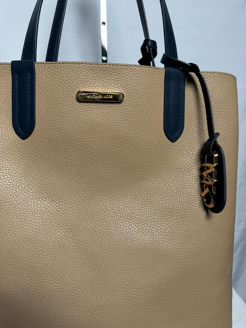 MICHAEL KORS Navy/Camel Reversible Shopper Bag