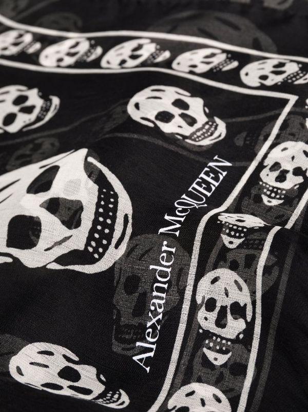 ALEXANDER MCQUEEN Skull Scarf