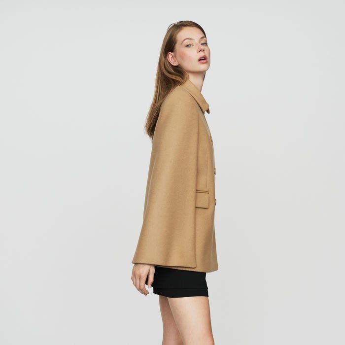 MAJE Wool/Cashmere Cape Size M