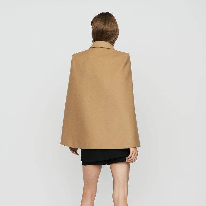 MAJE Wool/Cashmere Cape Size M