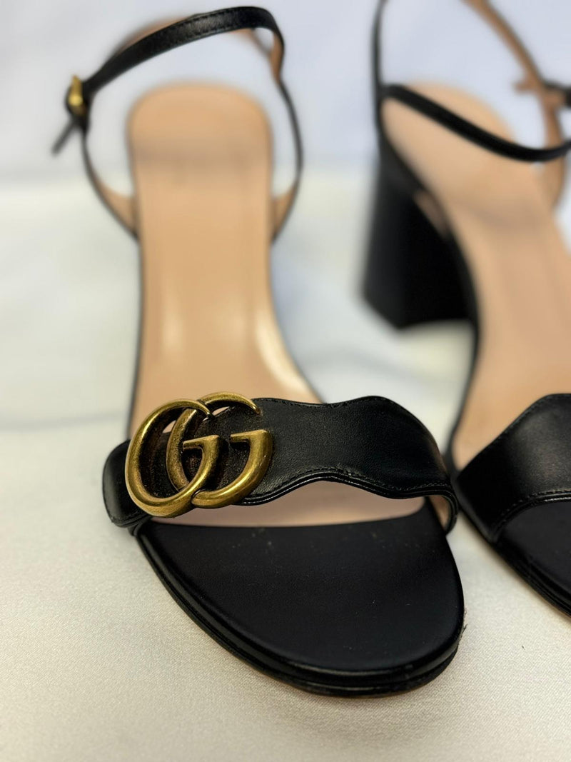 GUCCI GG Sandals Size UK 4