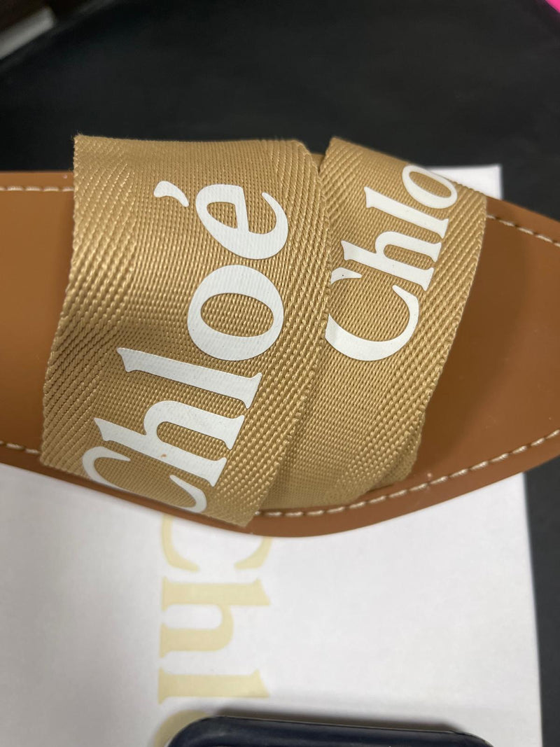 CHLOÉ Woody Slides Size UK 5