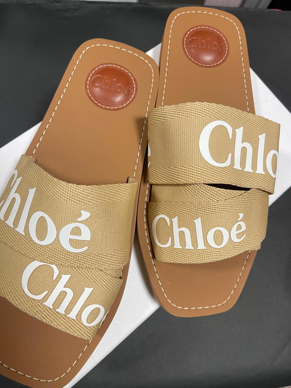 CHLOÉ Woody Slides Size UK 5