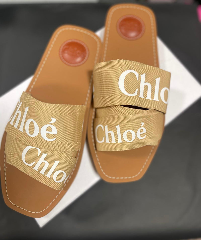 CHLOÉ Woody Slides Size UK 5