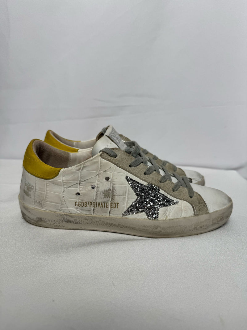 GOLDEN GOOSE Superstar Low Top Sneakers Size 4 UK