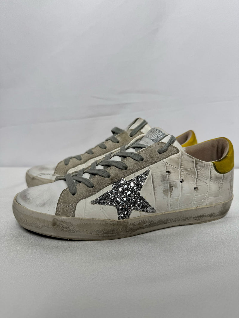 GOLDEN GOOSE Superstar Low Top Sneakers Size 4 UK