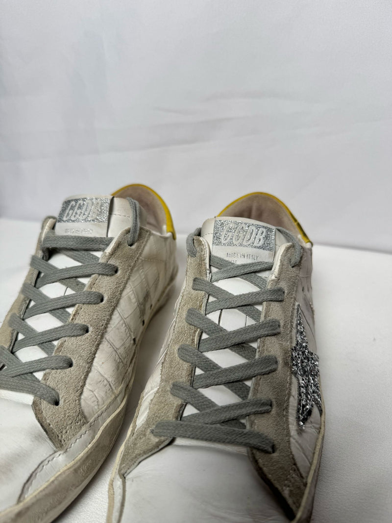 GOLDEN GOOSE Superstar Low Top Sneakers Size 4 UK