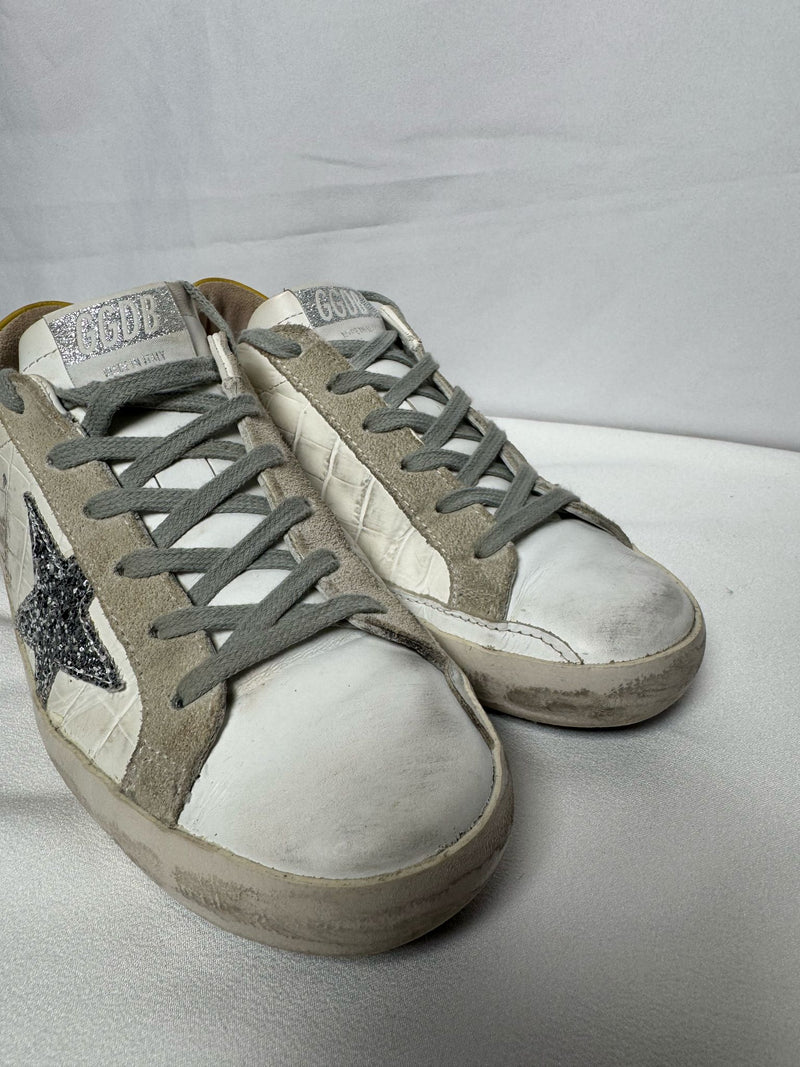 GOLDEN GOOSE Superstar Low Top Sneakers Size 4 UK