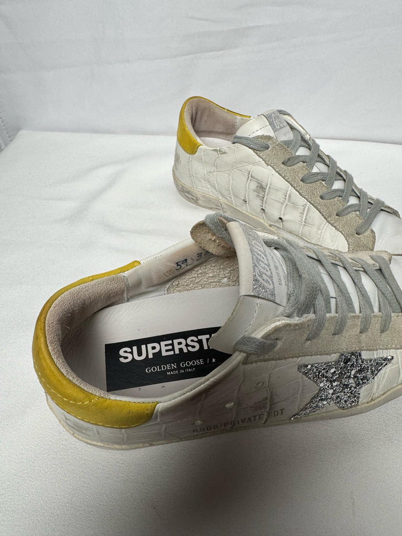 GOLDEN GOOSE Superstar Low Top Sneakers Size 4 UK