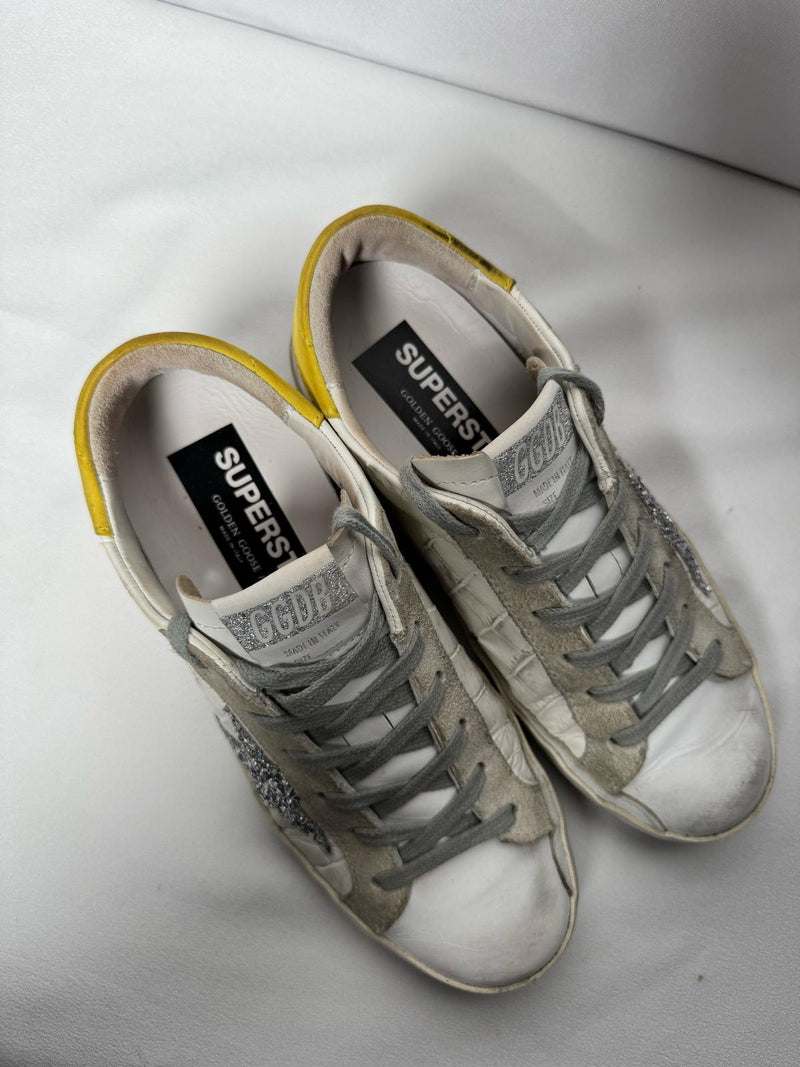 GOLDEN GOOSE Superstar Low Top Sneakers Size 4 UK