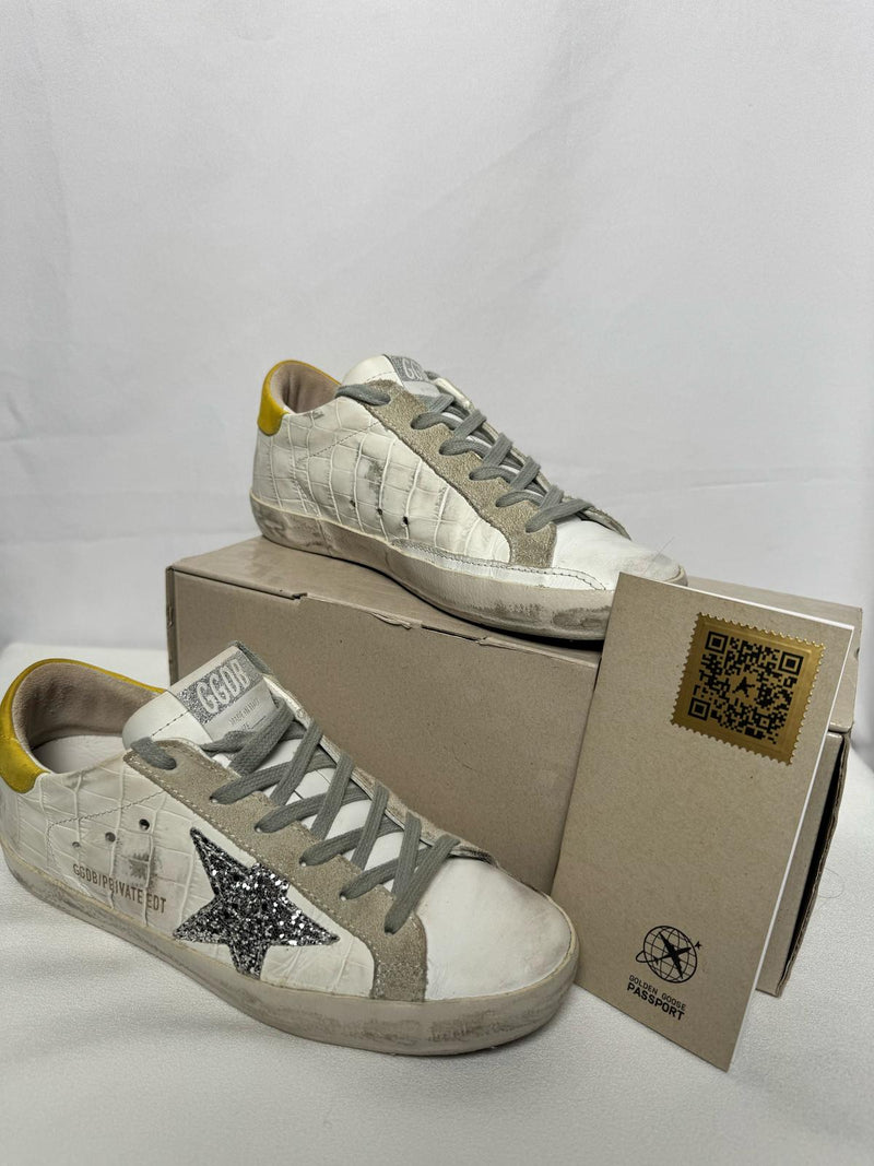 GOLDEN GOOSE Superstar Low Top Sneakers Size 4 UK