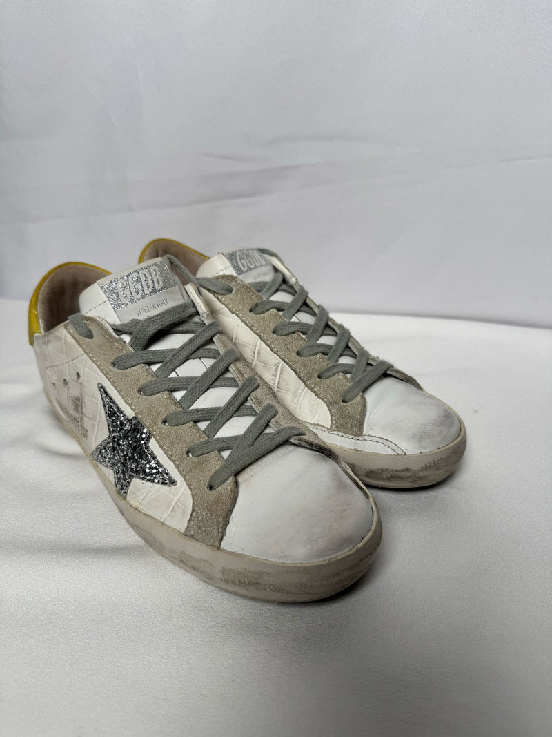 GOLDEN GOOSE Superstar Low Top Sneakers Size 4 UK