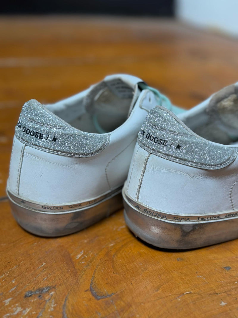 GOLDEN GOOSE Hi Star Sneakers Size 34