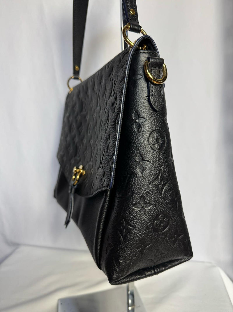 LOUIS VUITTON Monogram Empreinte Blanche MM