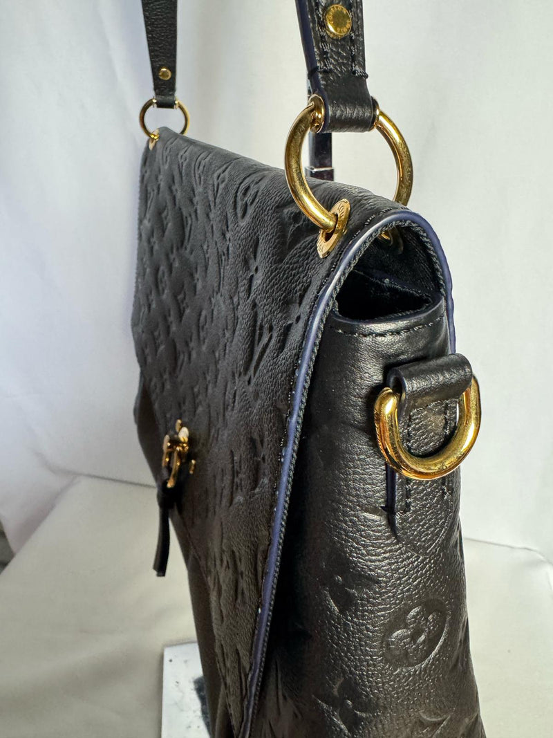 LOUIS VUITTON Monogram Empreinte Blanche MM