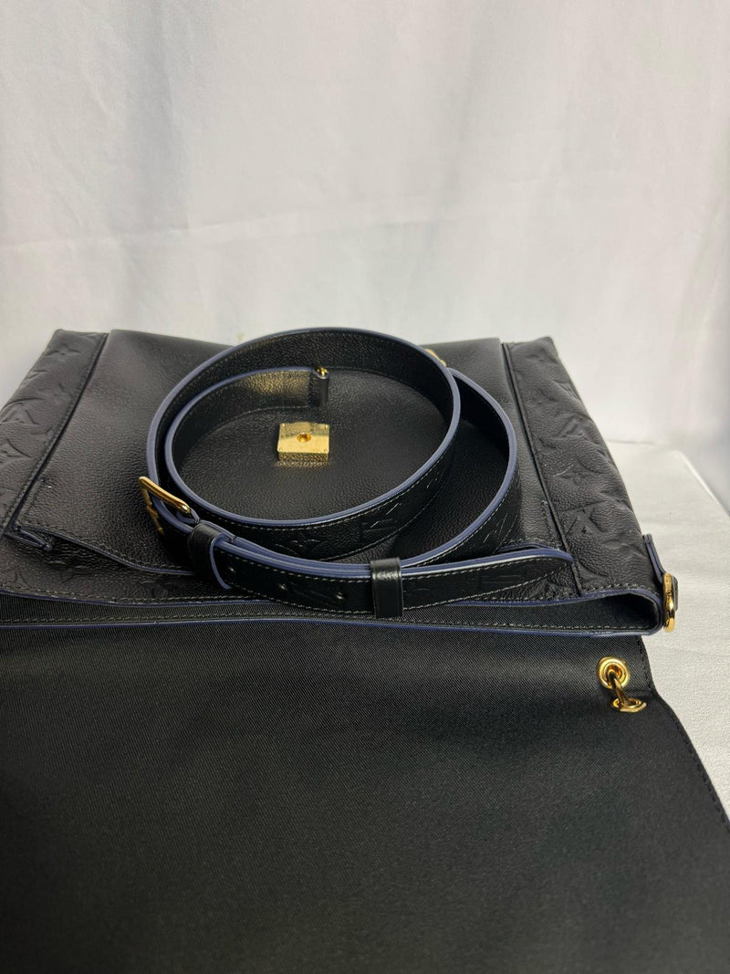 LOUIS VUITTON Monogram Empreinte Blanche MM